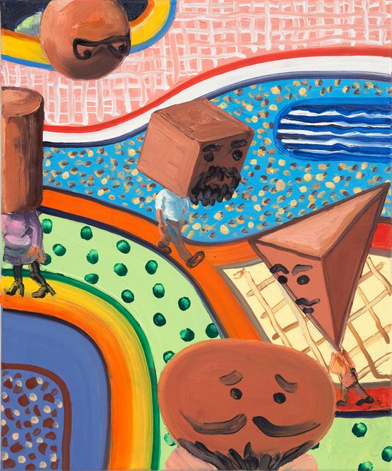 T-Garten by Marcus Weber contemporary artwork Painting