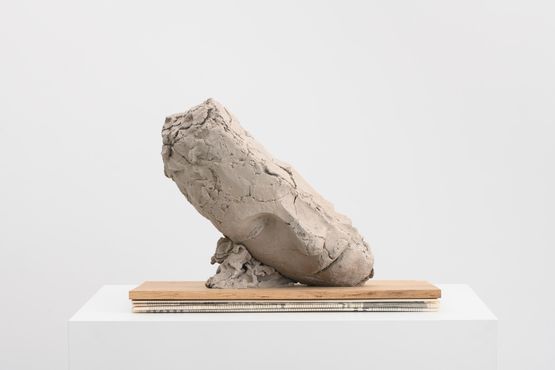 Study for Large Tilted Head by Mark Manders contemporary artwork Sculpture