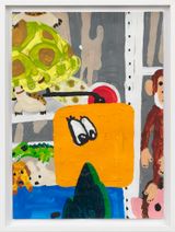Another Orange TOAST .. by Philip Emde contemporary artwork works on paper