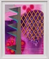 Mesozoic Tales by Carrie Moyer contemporary artwork works on paper
