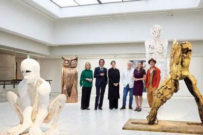 Brad Pitt Makes Artistic Debut at Finlands Sara Hilden Art Museum