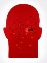 Xes by Tony Oursler contemporary artwork mixed media