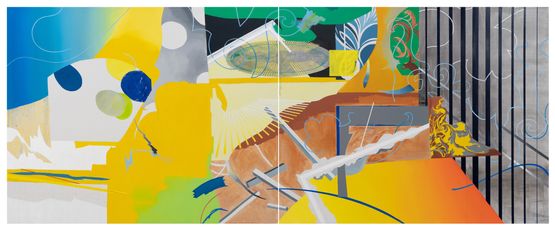 Pattern XIXPoster and CarpetPainting 1 XIX1 by Bi Rongrong contemporary artwork Painting