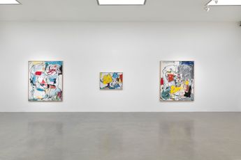 Contemporary art exhibition Eddie Martinez Island I at Timothy Taylor London United Kingdom