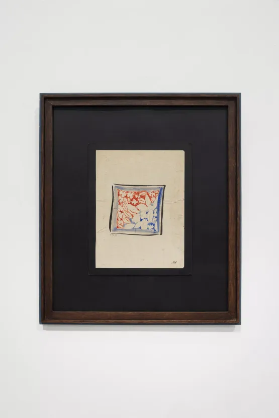 Foulard Gouache n. F5273 by Sonia Delaunay contemporary artwork Works on Paper