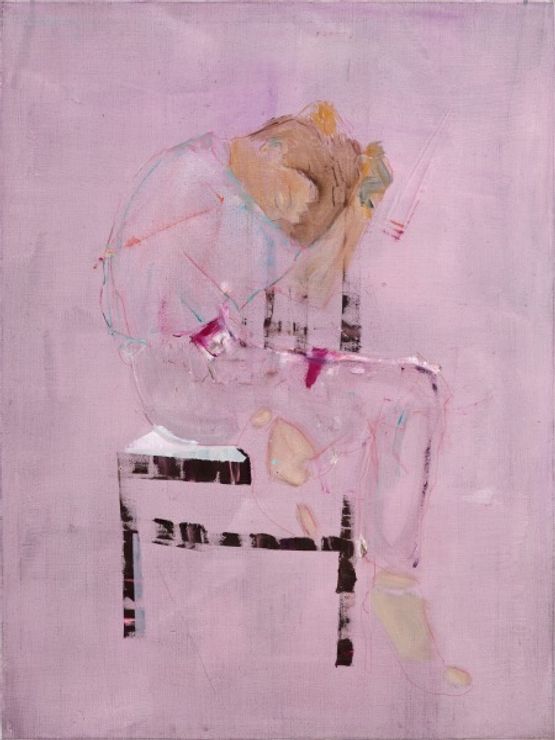 Bel Air by Robert Muntean contemporary artwork Painting