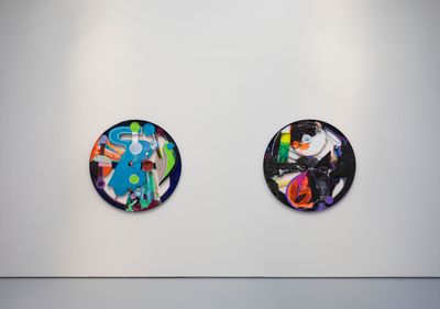 Rachel Eulena Williams Cascading Canvas Assemblages