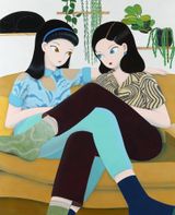 Our House by Jang Koal contemporary artwork painting works on paper