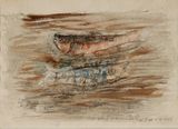 Two Fish by Zao Wou-Ki contemporary artwork works on paper