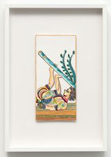 Calco de Naipes 74 Nueva Espana by Naufus Ramirez-Figueroa contemporary artwork works on paper
