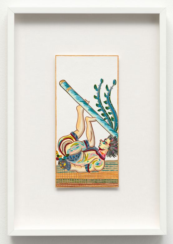 Calco de Naipes 74 Nueva Espana by Naufus Ramirez-Figueroa contemporary artwork Works on Paper