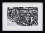 Kayp Video serisi  from the series Lost Video by Cengiz Tekin contemporary artwork works on paper