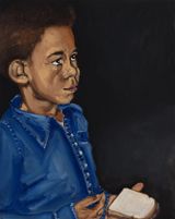 Eat what you see what you dont see dont ask for by Jerrell Gibbs contemporary artwork painting
