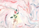 No Worry Garden 46 by Yuan Yuan contemporary artwork painting works on paper