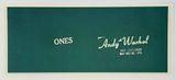 Warhol Art Cash ones by Andy Warhol contemporary artwork print