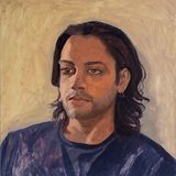 Umair by Fiza Khatri contemporary artwork painting works on paper