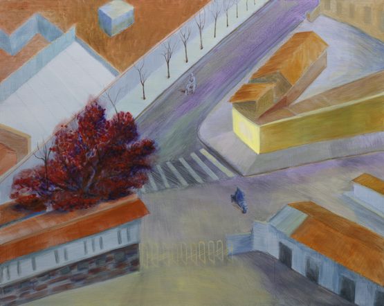 Pengcheng Corner VX by Anna Ngan Leong Cheung contemporary artwork Painting