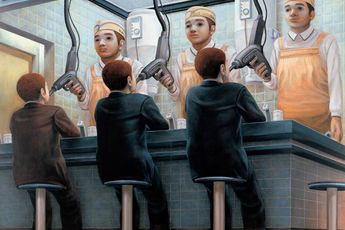 Contemporary art exhibition Tetsuya Ishida My Anxious Self  Curated by Cecilia Alemani at Gagosian 555 West 24th Street New York United States