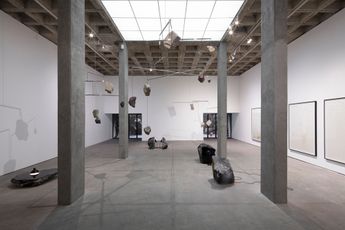 Contemporary art exhibition Alicja Kwade Silent Matter at OMR Mexico City