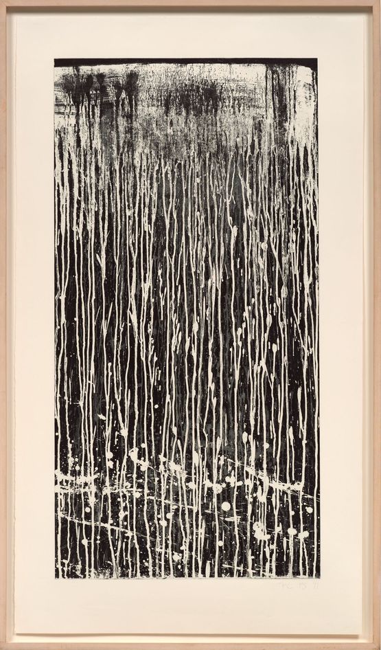 Long Vertical Falls 4 by Pat Steir contemporary artwork Print