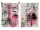 SS EE Pose File Diptych D1 2 and 1 by Paul McCarthy contemporary artwork Works on Paper