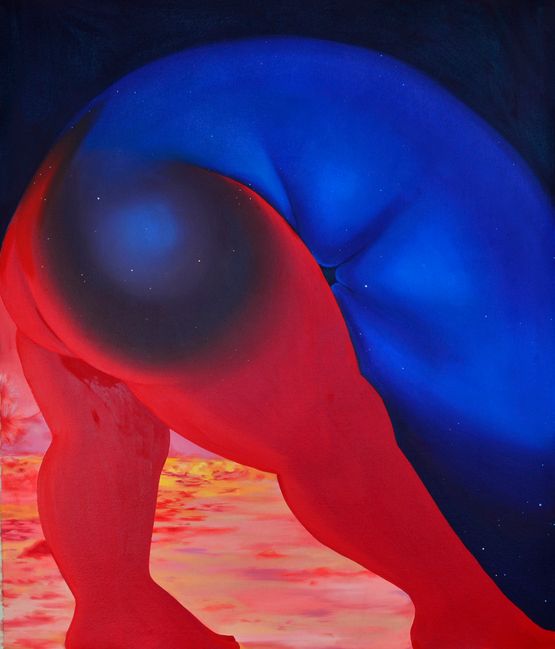 Bridging by Brittney Leeanne Williams contemporary artwork Painting