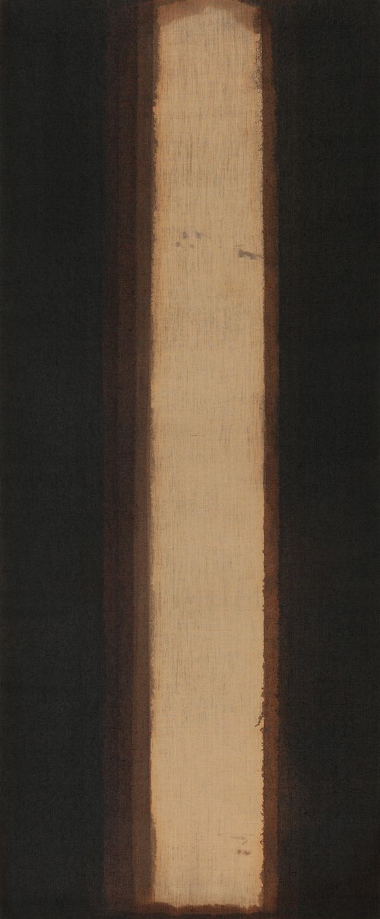 Blue-Umber by Yun Hyong-Keun contemporary artwork Painting