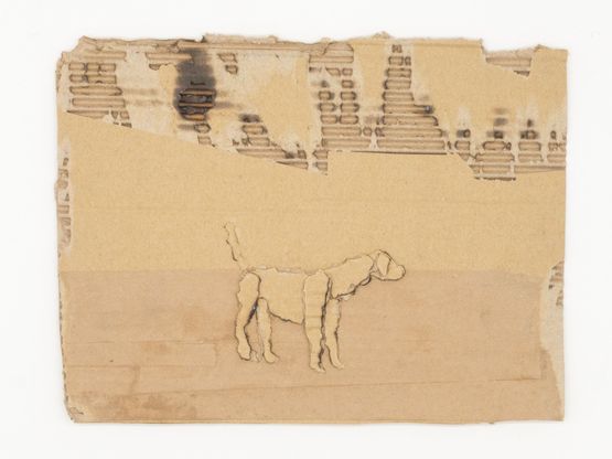 The Dogs Burnt Hole by Lai Yu Tong contemporary artwork Mixed Media