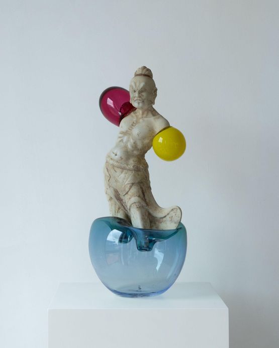 Bubble-Game No.14 by Qi Zhuo contemporary artwork Sculpture