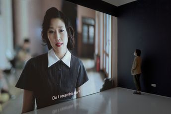 Contemporary art exhibition Group Exhibition Shifting Times Moving Images at ShanghART Singapore