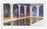 Home Sweet Home Floating in Bloom 3 RAW by Mak2 contemporary artwork Works on Paper