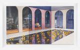 Home Sweet Home Floating in Bloom 3 RAW by Mak2 contemporary artwork drawing works on paper