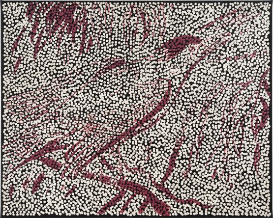 Untitled BBCNSSB by Daniel Boyd contemporary artwork Painting