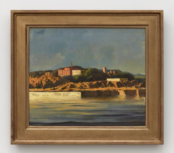 Construction Area by Hughie Lee-Smith contemporary artwork Painting