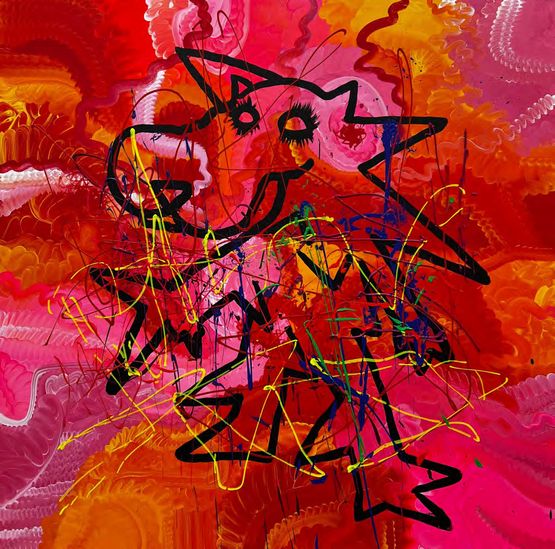 Untitled by Bjarne Melgaard contemporary artwork Painting
