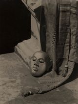 Mask on cloth NM.2013.03 edited by Lionel Wendt contemporary artwork photography print