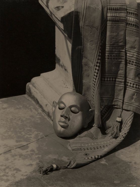 Mask on cloth NM.2013.03 edited by Lionel Wendt contemporary artwork Photography