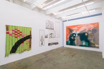 Contemporary art exhibition Group Exhibition Los Angeles Bound at Thomas Erben Gallery New York United States