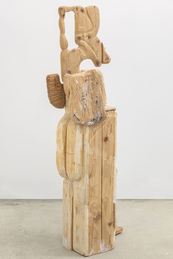The Weeping White Man by Anderson Borba contemporary artwork Sculpture