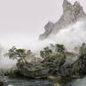 Falcon by Yang Yongliang contemporary artwork Print
