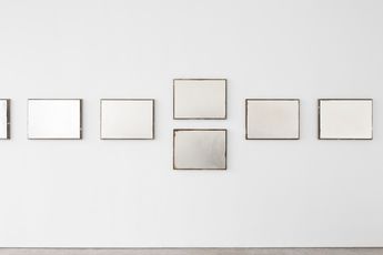 Contemporary art exhibition Jacob Kassay OVR at Galerie Greta Meert Online Only Belgium