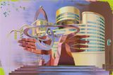 Sunworld Dynasty Hotel Taipei by Cui Jie contemporary artwork painting