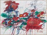 To loose man burgundy trek by Jim Thorell contemporary artwork painting