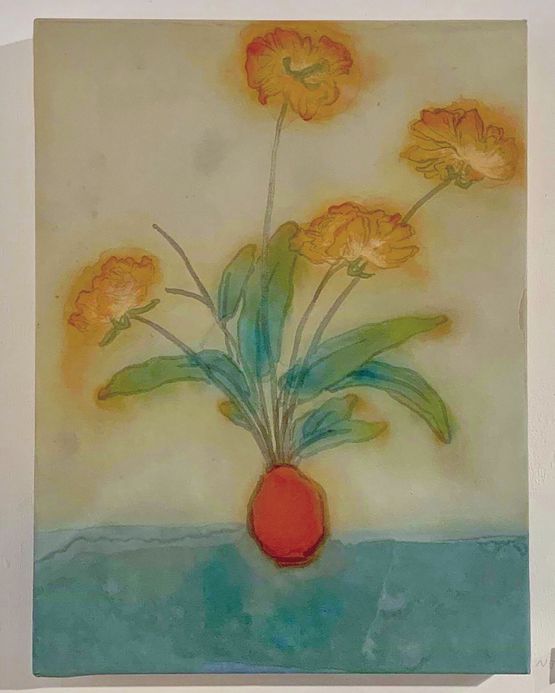 Kepping by Wong Shun Yu contemporary artwork Painting