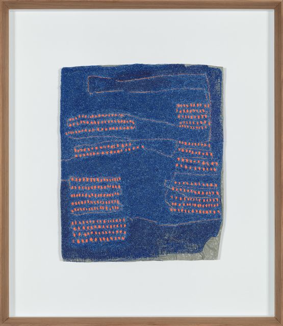 Blue book passages - This has been time travel by Amy Rusch contemporary artwork Sculpture