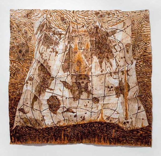 Take No Prisoners by Fiona Hall contemporary artwork Mixed Media