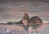 Pan de azucar desde Botafogo by Alberto Baraya contemporary artwork painting