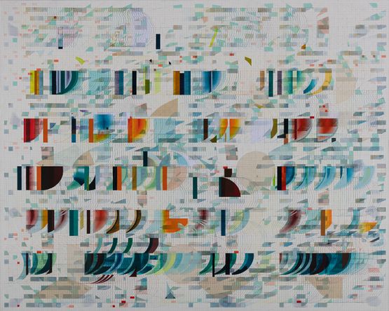 Mechanisms 7 by Tanya Goel contemporary artwork Mixed Media