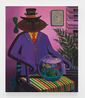 Ichthyic Magician by Cai Zebin contemporary artwork Painting