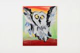 Owls Stare  by Yirui Jia contemporary artwork painting